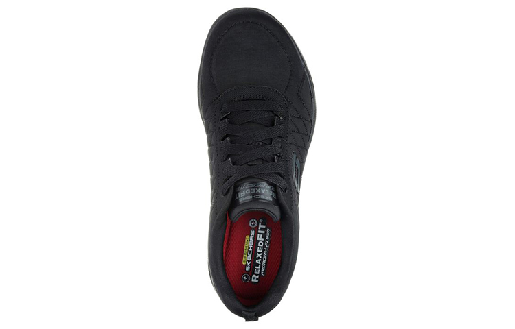 Shop (W) スケッチャーズワーク リラックスフィット ゲンターSR (黒) 77204-BLK