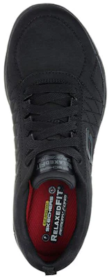 (W) スケッチャーズワーク リラックスフィット ゲンターSR (黒) 77204-BLK Shop (W) スケッチャーズワーク リラックスフィット ゲンターSR (黒) 77204-BLK