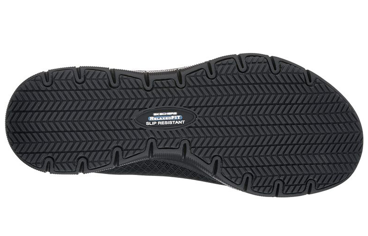 Purchase (W) スケッチャーズワーク リラックスフィット ゲンターSR (黒) 77204-BLK