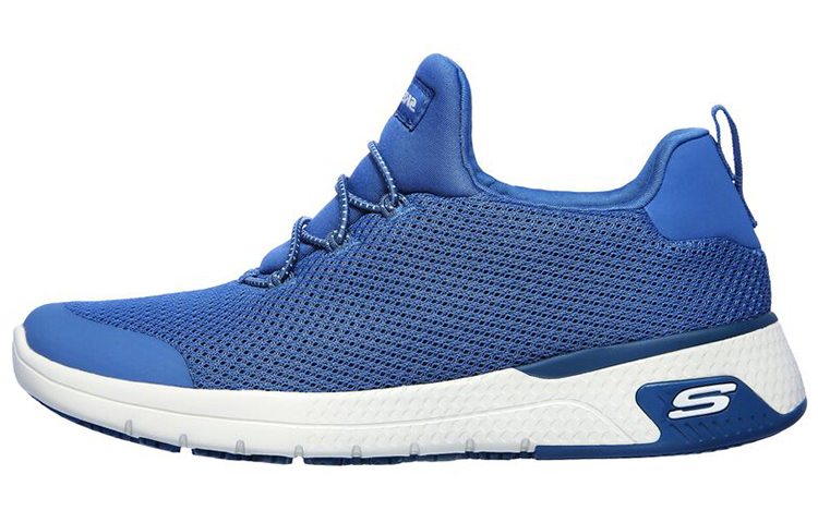 (Women) Skechers Work Relaxed Fit Low 'Blue' 77281-BLU