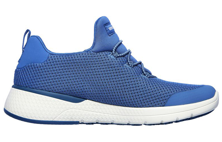 Order (W) Skechers Kerja Relaxed Fit Rendah 'Biru' 77281-BLU