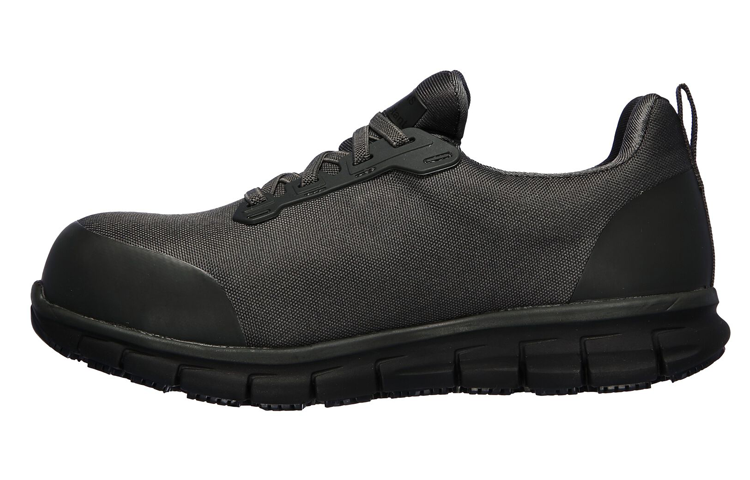 (Women) Skechers Work Sure Track - Irmo Alloy Toe 'Black' 108003-BLK