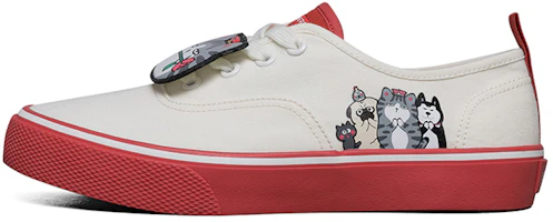 (Women) Skechers x My Emperor Sleeps V'lites Sneakers /Red 'White' 66666269-NTRD (Women) Skechers x My Emperor Sleeps V'lites Sneakers /Red 'White' 66666269-NTRD