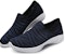 (W) Skechers KAMU 'Hitam Biru' 14972-BKNV