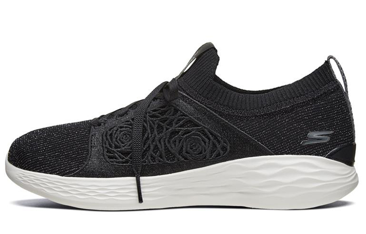 (Women) Skechers You 'Black White' 15895-BKW