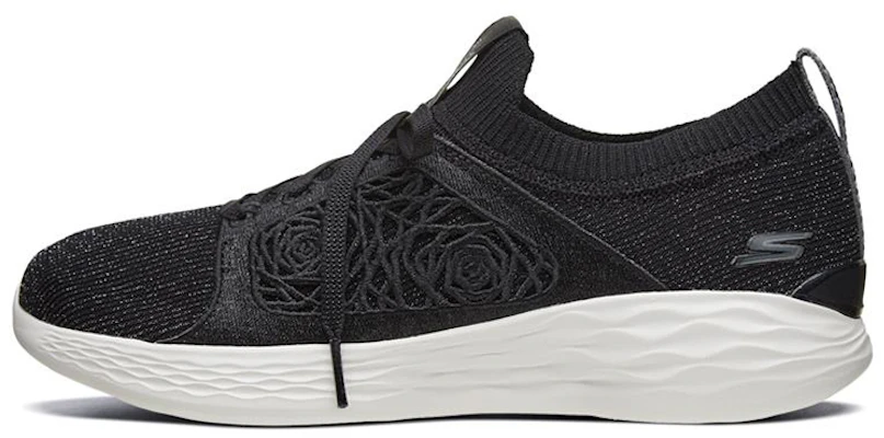 (Women) Skechers You 'Black White' 15895-BKW Buy (Women) Skechers You 'Black White' 15895-BKW