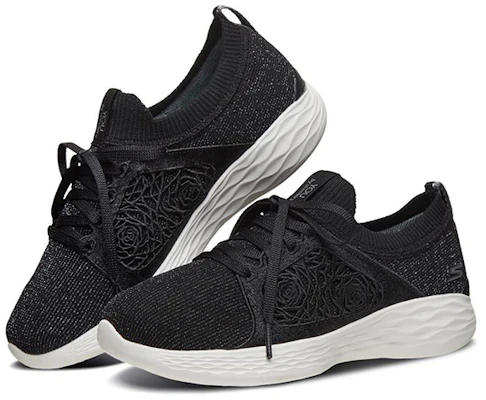 (Women) Skechers You 'Black White' 15895-BKW Lookbook (Women) Skechers You 'Black White' 15895-BKW