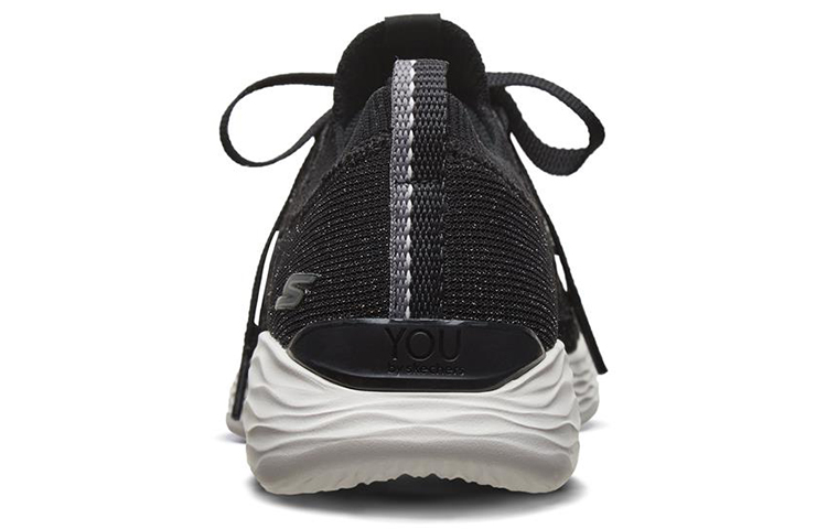 Shop (Women) Skechers You 'Black White' 15895-BKW