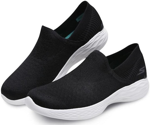 (W) 스케쳐스 YOU 통기성 블랙 로우탑 (Skechers YOU 통기성 블랙 로우탑) 14959-BKW Lookbook (W) 스케쳐스 YOU 통기성 블랙 로우탑 (Skechers YOU 통기성 블랙 로우탑) 14959-BKW
