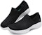(W) Skechers YOU 'Ringan Bernafas Kasut Rendah Hitam' 14959-BKW