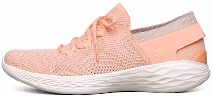 (Women) Skechers You Running Shoes Pink 14960-PCH (Women) Skechers You Running Shoes Pink 14960-PCH