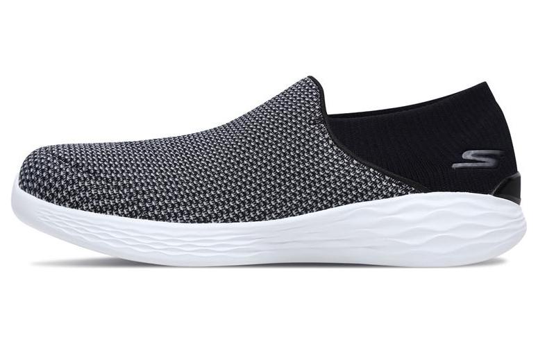 (Women) Skechers YOU Low 'Black White' 14967-BKW