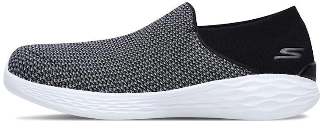 (Women) Skechers YOU Low 'Black White' 14967-BKW Buy (Women) Skechers YOU Low 'Black White' 14967-BKW