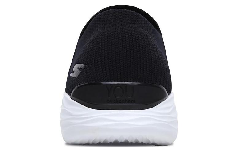 Lookbook (Women) Skechers YOU Low 'Black White' 14967-BKW