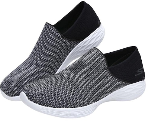 (W) Skechers YOU Rendah 'Hitam Putih' 14967-BKW Lookbook (W) Skechers YOU Rendah 'Hitam Putih' 14967-BKW