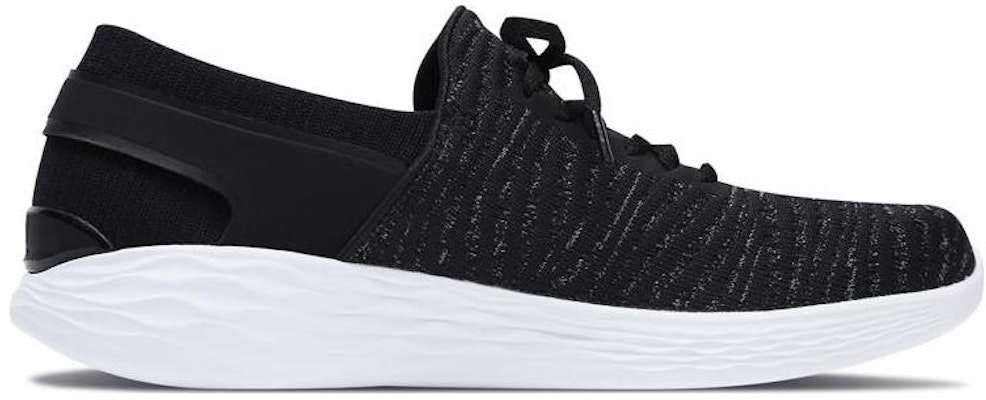 (W) Skechers YOU Low 'Hitam Putih' 14970-BKW Order (W) Skechers YOU Low 'Hitam Putih' 14970-BKW