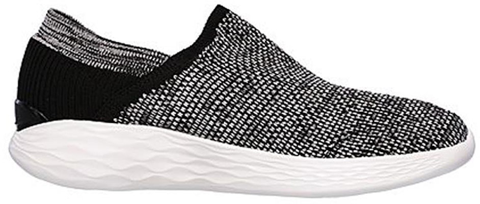 (W) Skechers You Low Top 'Hitam Putih' 14958-BKW Order (W) Skechers You Low Top 'Hitam Putih' 14958-BKW