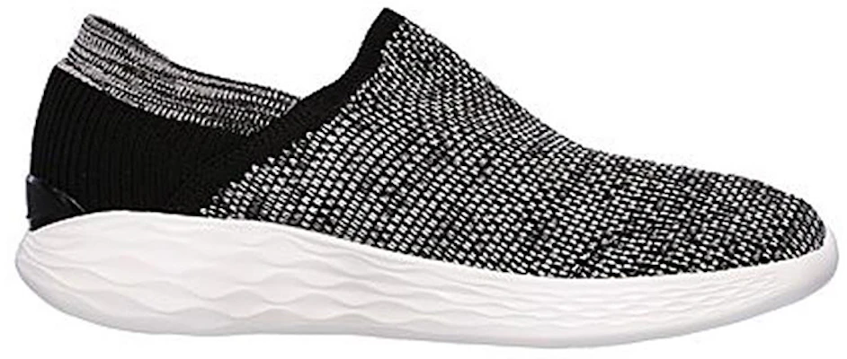 (Women) Skechers You Low Top 'Black White' 14958-BKW Order (Women) Skechers You Low Top 'Black White' 14958-BKW