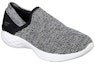 Lookbook (W) Skechers You Low Top 'Hitam Putih' 14958-BKW