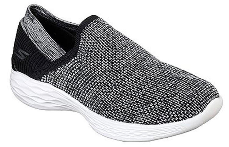 Lookbook (Women) Skechers You Low Top 'Black White' 14958-BKW