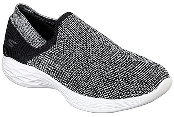 (Women) Skechers You Low Top 'Black White' 14958-BKW Lookbook (Women) Skechers You Low Top 'Black White' 14958-BKW