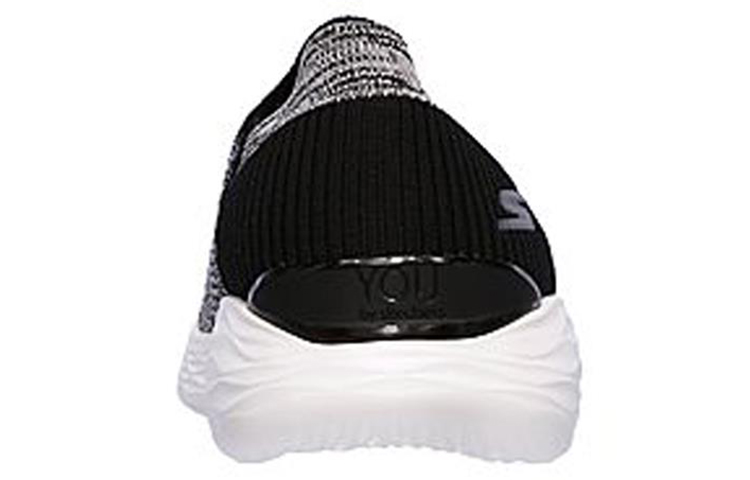 Shop (Women) Skechers You Low Top 'Black White' 14958-BKW