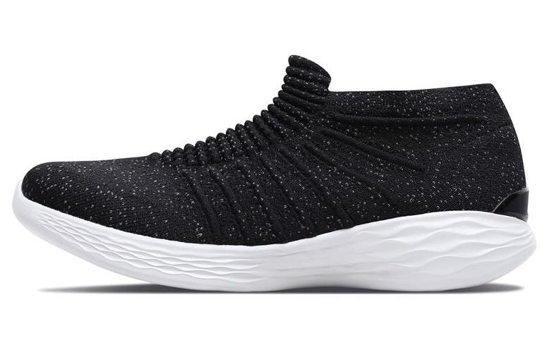 (Women) Skechers YOU Mid-Top 'Black and White' 14961-BKW