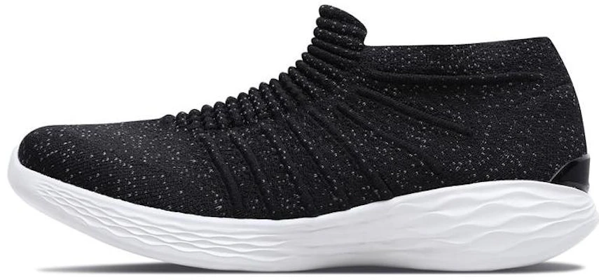 (Women) Skechers YOU Mid-Top 'Black and White' 14961-BKW Buy (Women) Skechers YOU Mid-Top 'Black and White' 14961-BKW