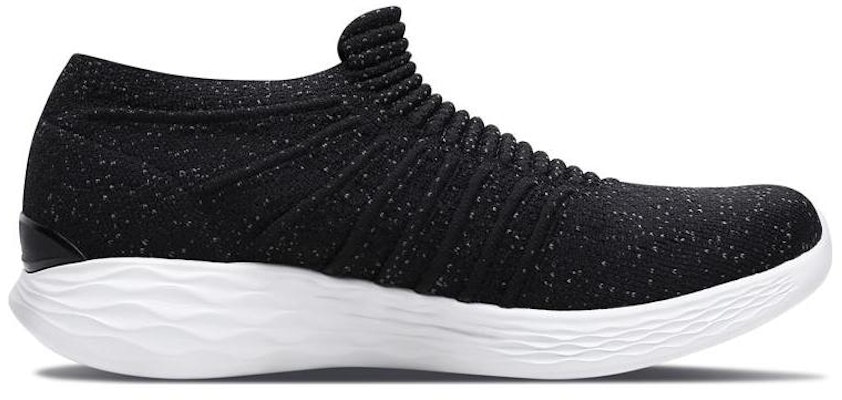 (W) Skechers YOU Mid-Top 'Hitam dan Putih' 14961-BKW Order (W) Skechers YOU Mid-Top 'Hitam dan Putih' 14961-BKW