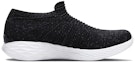 Order (W) Skechers YOU Mid-Top 'Hitam dan Putih' 14961-BKW