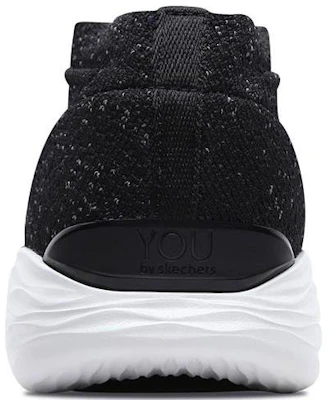 (Women) Skechers YOU Mid-Top 'Black and White' 14961-BKW Shop (Women) Skechers YOU Mid-Top 'Black and White' 14961-BKW