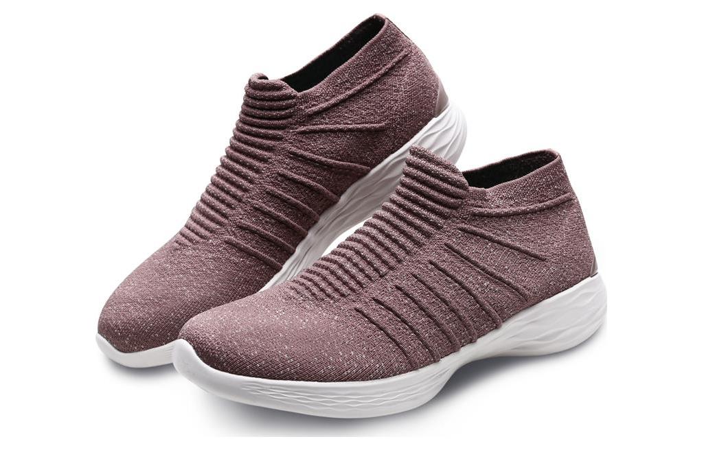 Lookbook (Women) Skechers YOU Mid-Top 'Pink Casual' 14961-MVE