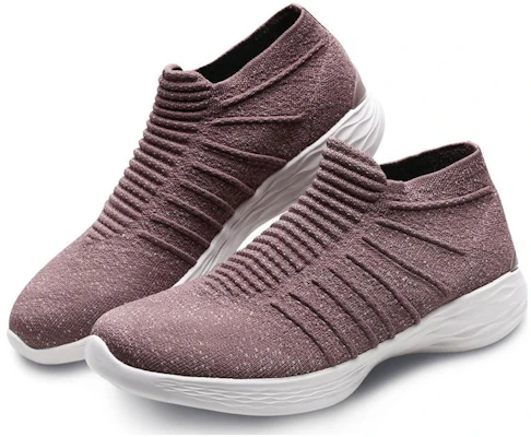 (Women) Skechers YOU Mid-Top 'Pink Casual' 14961-MVE Lookbook (Women) Skechers YOU Mid-Top 'Pink Casual' 14961-MVE