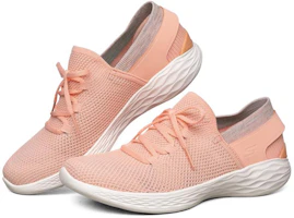 Lookbook Skechers You 跑鞋 女款 桃粉色