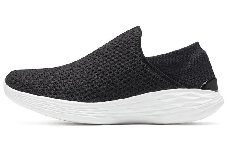 (Women) Skechers You Slip-On 'Black White' 14951-BKW