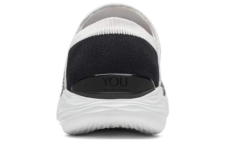 Shop (Women) Skechers You Slip-On 'White Grey Black' 14951-WBK