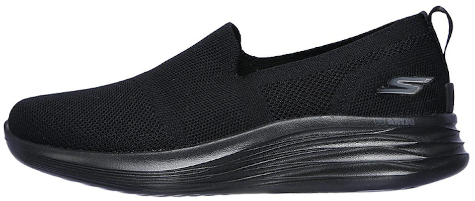 (Women) Skechers You Wave 'Black Slip-On' 132007-BBK Buy (Women) Skechers You Wave 'Black Slip-On' 132007-BBK
