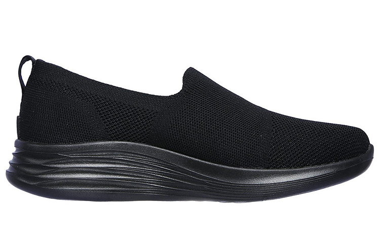 Order (Women) Skechers You Wave 'Black Slip-On' 132007-BBK