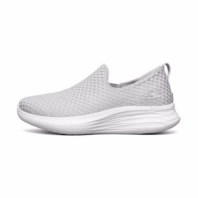 (W) Skechers You Wave Running Shoes Gray/White