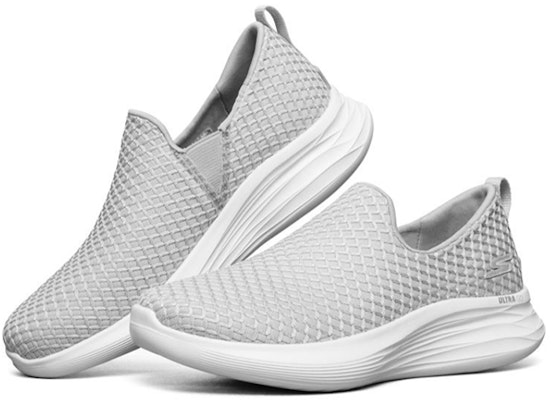 (W) Skechers You Wave Kasut Lari Kelabu/Putih 132000-GRY Lookbook (W) Skechers You Wave Kasut Lari Kelabu/Putih 132000-GRY