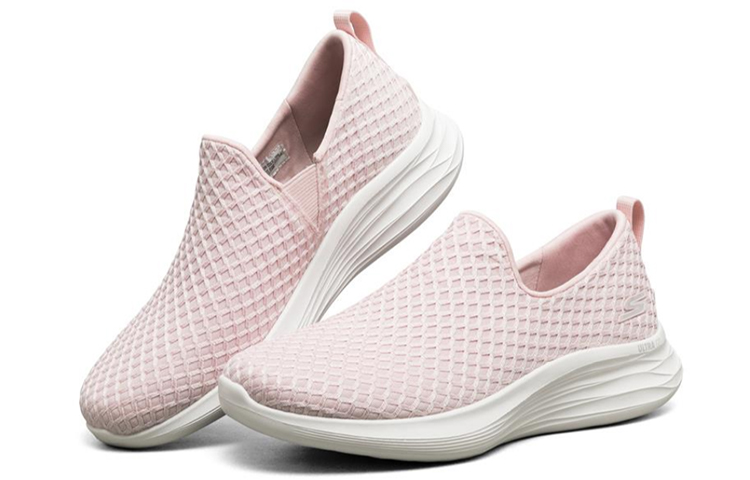 Lookbook (W) Skechers You Wave Scarpe Running Rosa/Bianco 132000-LTPK