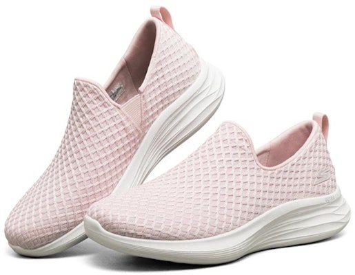 (W) スケッチャーズ YOU WAVE ランニングシューズ ピンク/ホワイト 132000-LTPK Lookbook (W) スケッチャーズ YOU WAVE ランニングシューズ ピンク/ホワイト 132000-LTPK