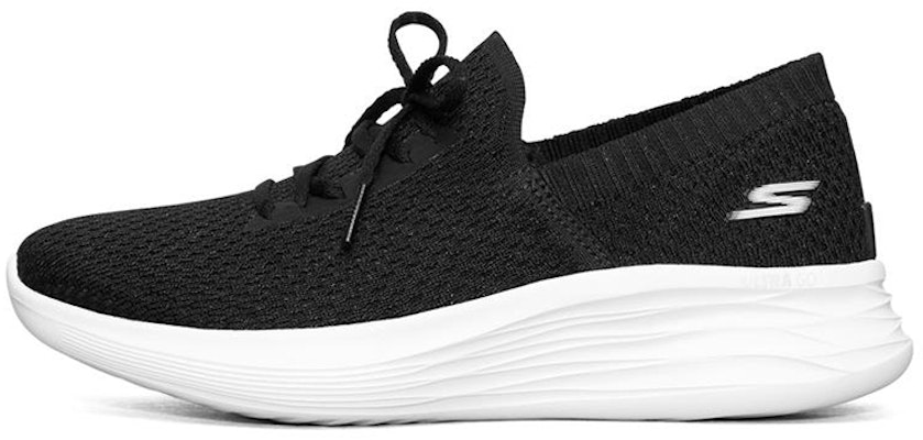 (W) Skechers You Wave Slip-On 'Hitam Putih' 132012-BKW Buy (W) Skechers You Wave Slip-On 'Hitam Putih' 132012-BKW
