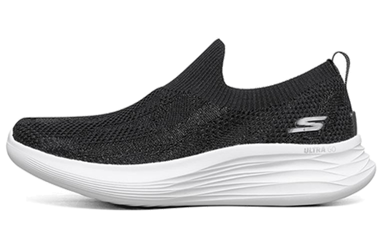 (Women) Skechers You Wave Slip-on Shoes Black 132005-BKW