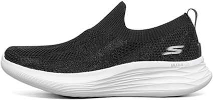 (Women) Skechers You Wave Slip-on Shoes Black 132005-BKW (Women) Skechers You Wave Slip-on Shoes Black 132005-BKW
