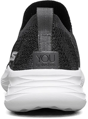 (W) Skechers You Wave Scarpe Slip-On Nero 132005-BKW Shop (W) Skechers You Wave Scarpe Slip-On Nero 132005-BKW