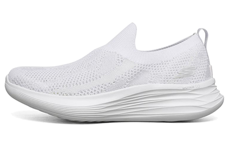 (Women) Skechers You Wave Slip-on Shoes White 132005-WHT