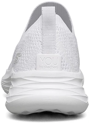 (W) Skechers You Wave Scarpe Slip-on Bianche 132005-WHT Shop (W) Skechers You Wave Scarpe Slip-on Bianche 132005-WHT