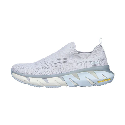 (W) Skechers Ziggy-Jola 'Grey Low-Top Casual'