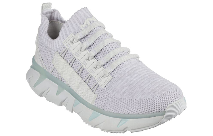 Lookbook (W) Skechers Ziggy-Tegin ''Witte Lage Sneakers Casual'' 133259-WHT
